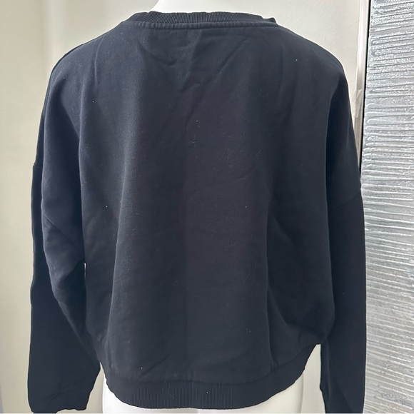 Guess Women’s Logo Cropped Sweatshirt Size XL - Picture 7 of 14